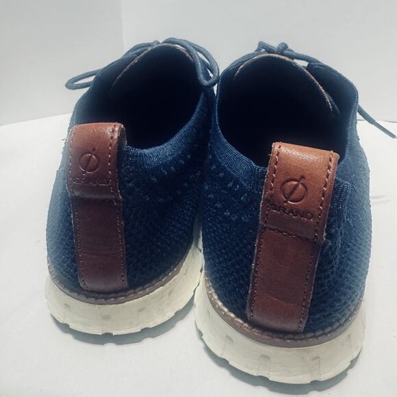 Cole Haan ZeroGrand Wingtip Oxford Shoes Mens 10 Navy Blue Stitchlite Mesh laces main image 8